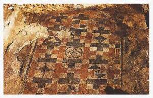 Mosaikboden, Gutshof in Kerath